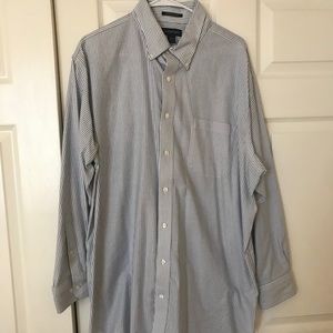 Lands End long sleeve button down